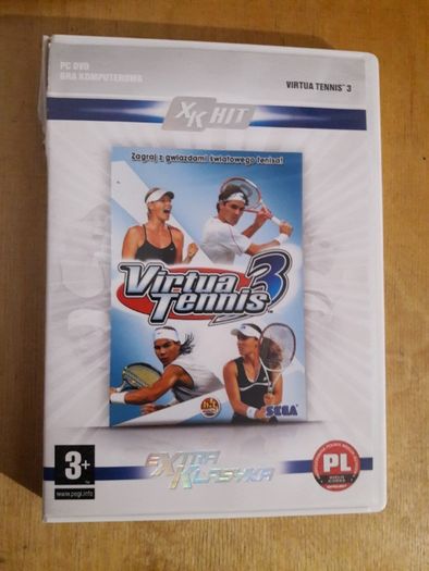 Virtua tennis 3 gra komputerowa na PC DVD - tenis