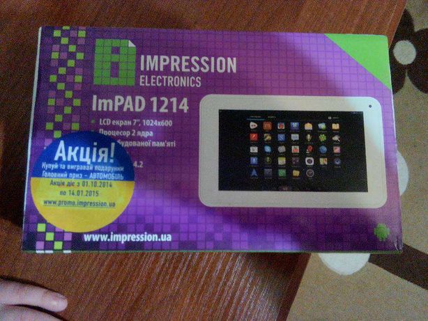 планшет Impression ImPAD 1214