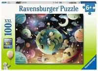 Puzzle Xxl 100 Kosmiczny Plac Zabaw, Ravensburger