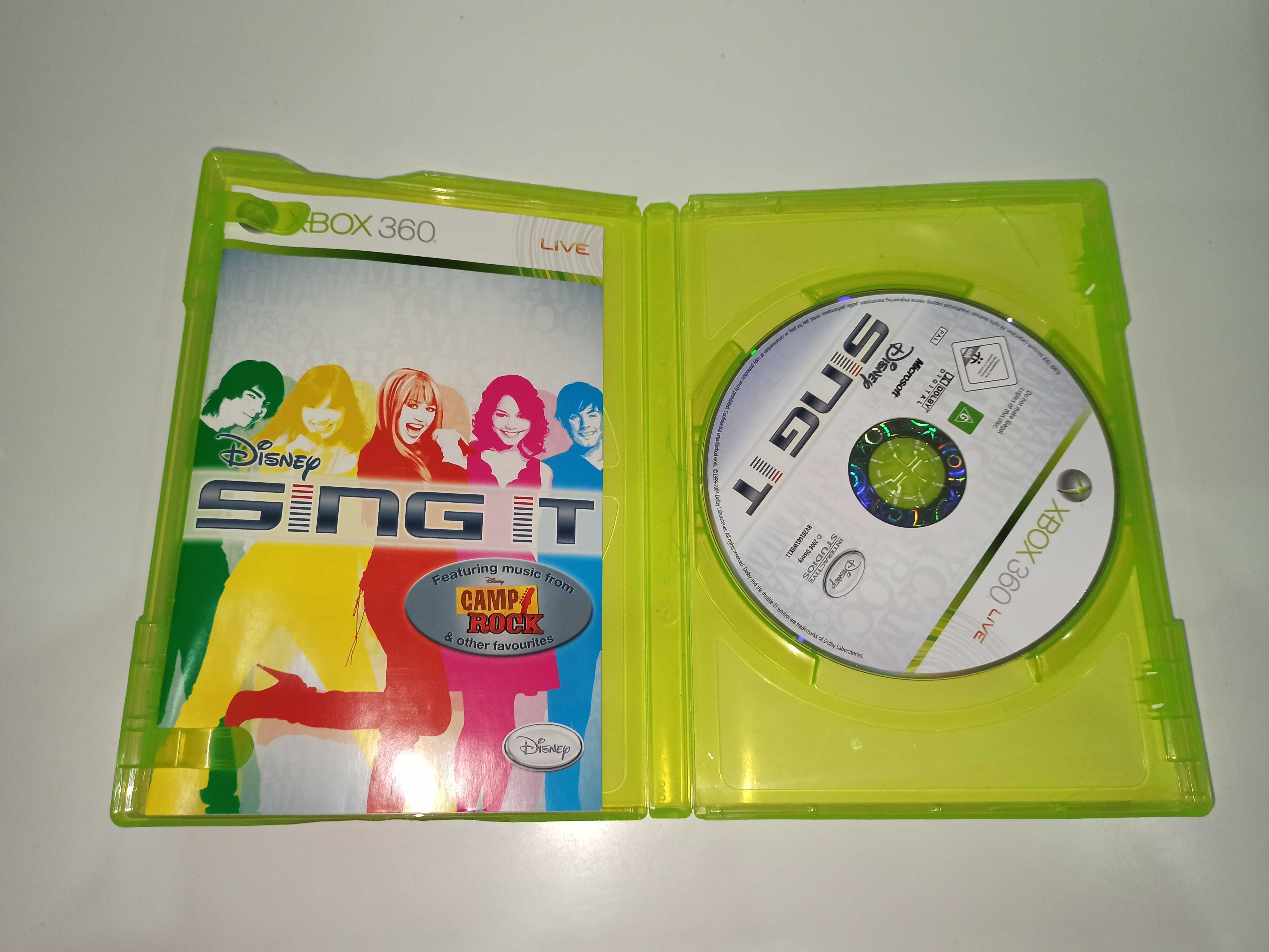 xbox 360 DISNEY SING IT gra muzyczna, śpiewanie