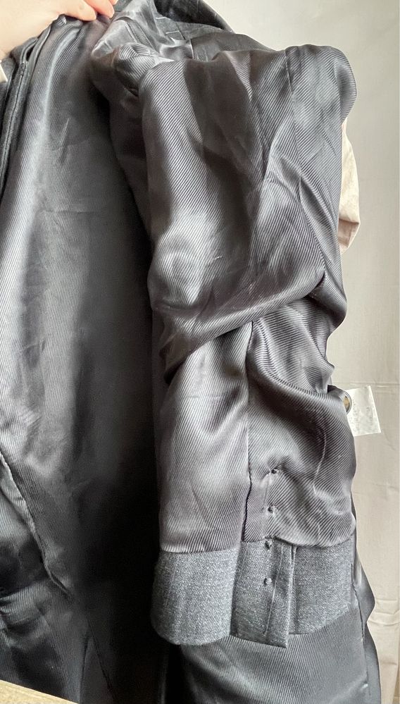 Пиджак в полоску шерсяной  женский , ,размер м