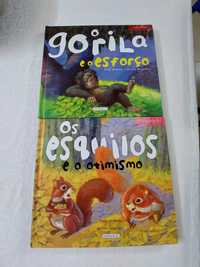 Livros infantis - Os Esquilos e o Gorila