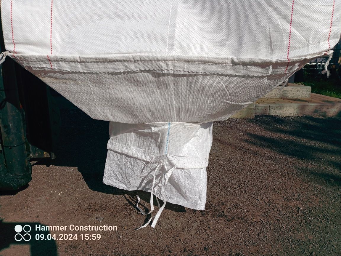 Hurtownia worków big bag, kontener elastyczny wentylowany.