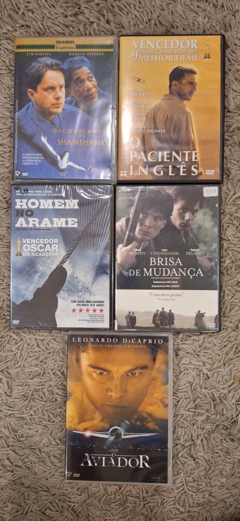 DVDs. Vários. Como novos