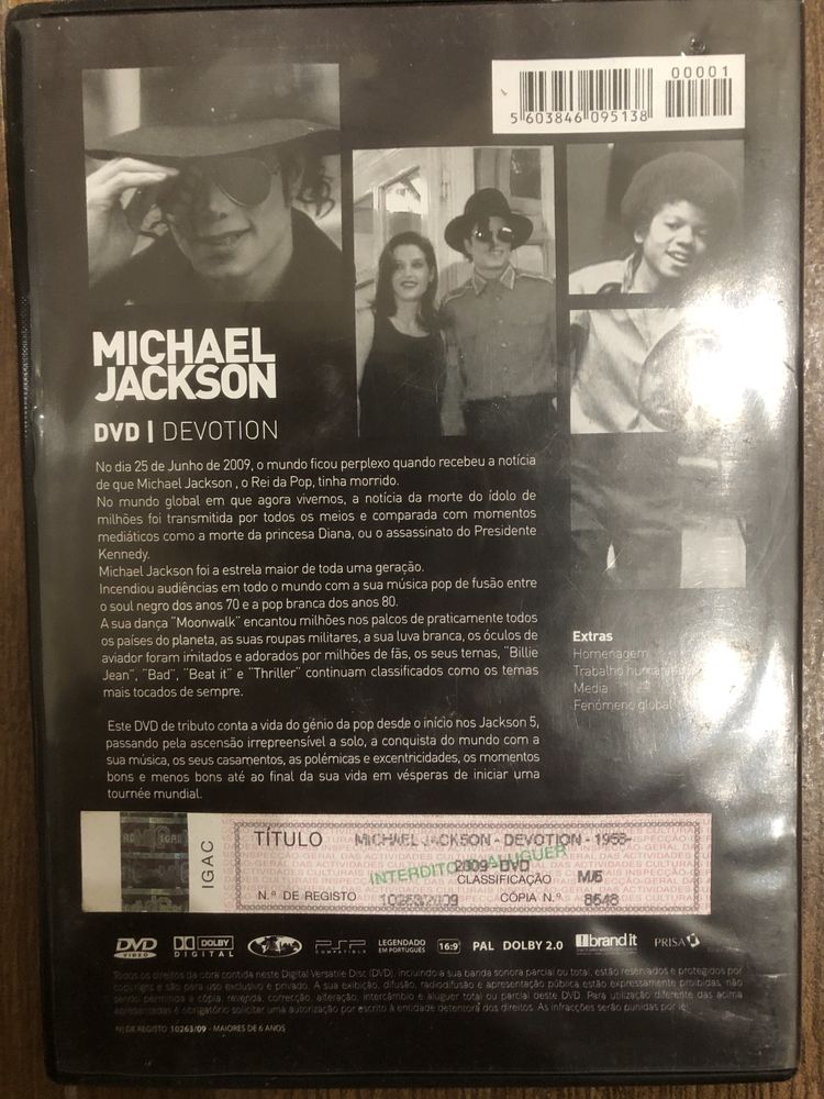 Michael Jackson DVD Devotion