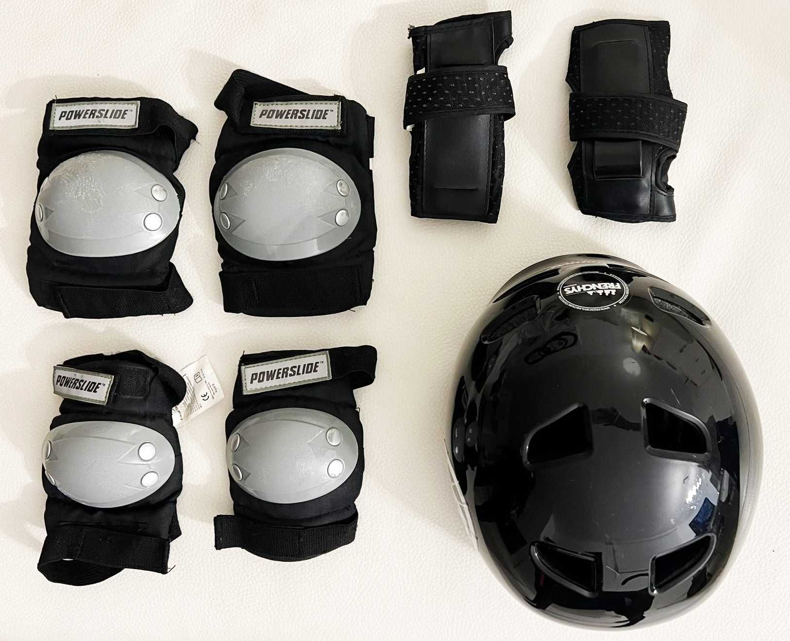 Conjunto de protecção Completo SKATE/BMX