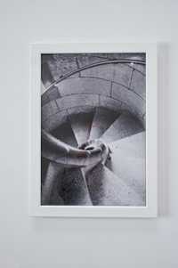 Plakat, zdjęcie autorskie, ramka Ikea 20x30cm, schody black&white