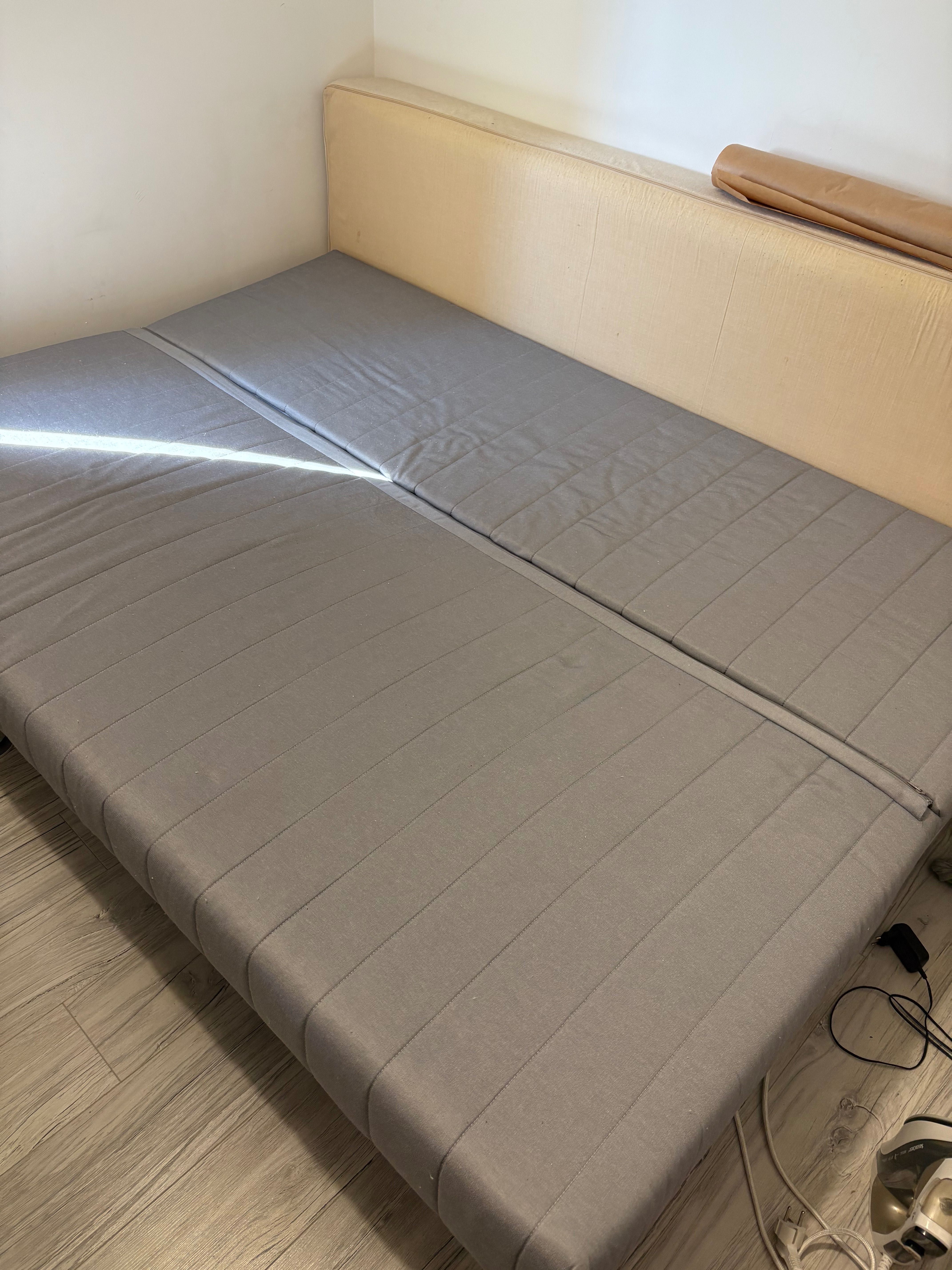Sprzedam Sofa IKEA BEDDINGE – używana, z pojemnikiem na pościel