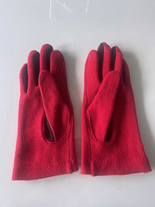 Luvas vermelhas de senhora Ralph Lauren