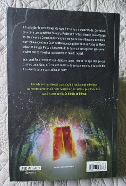 A Casa de Hades; Os Heróis do Olimpo 4 -Rick Riordan