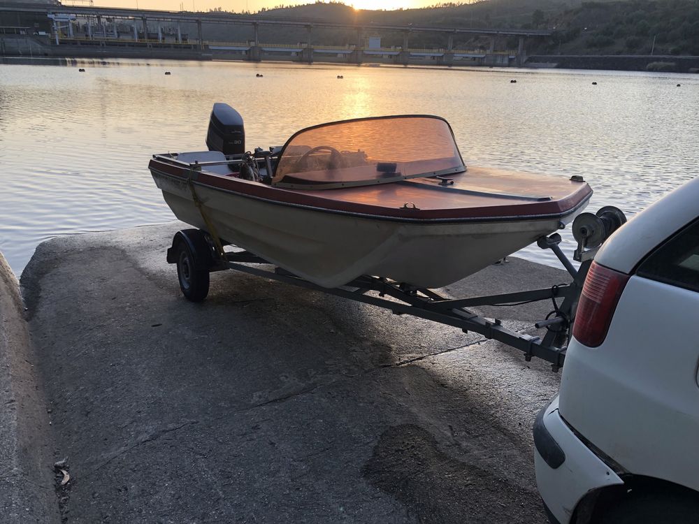 Barco motor yamaha 30cv