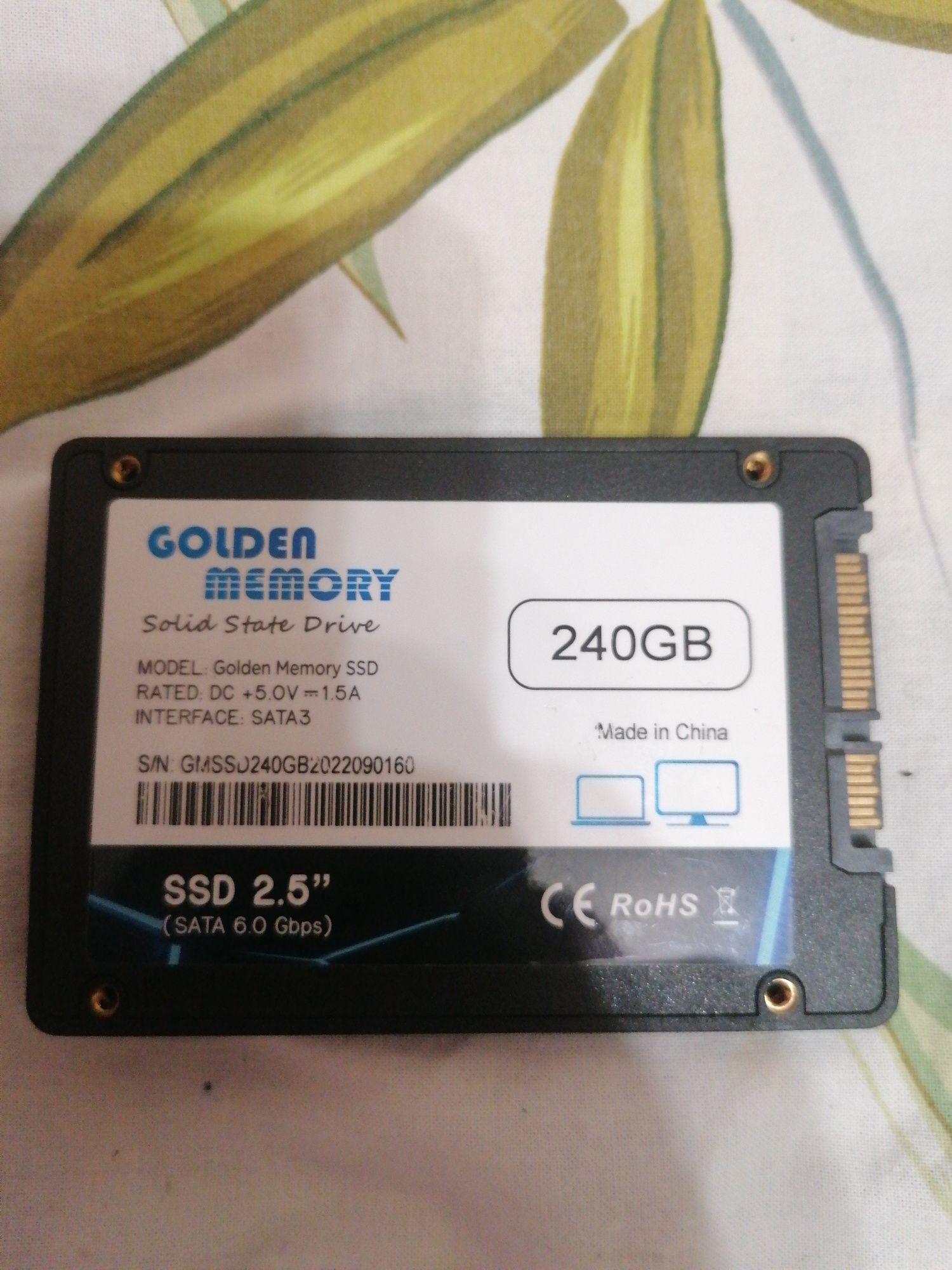 Жосткий диск Golden Memory 240gb