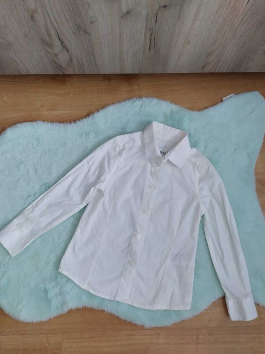 Nowa koszula Pepperts dla dziewczynki w kolorze ecru, rozmiar 110.