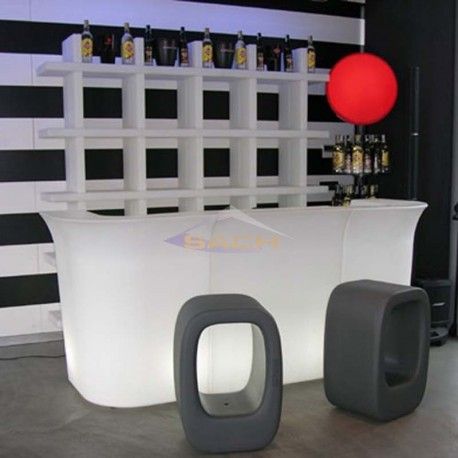 Balcão bar com luz led modelo Jumbo