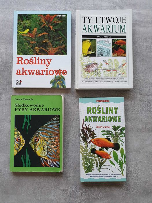 Sprzedam książki o akwarystyce - cały zestaw
