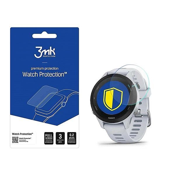 Szkło hybrydowe 3mk Watch Protection™ v. FlexibleGlass Lite na Garmin