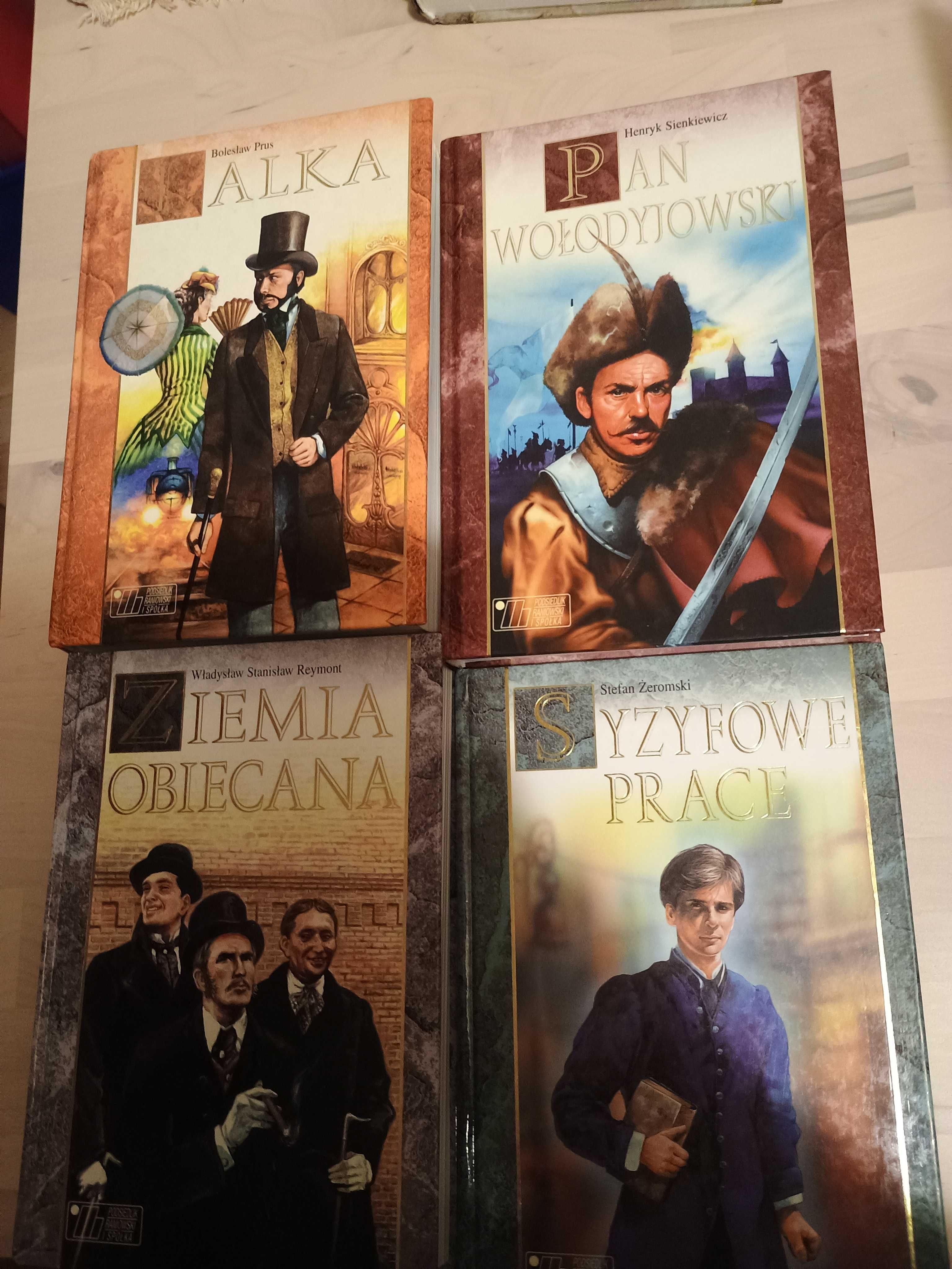 Tomy z serii Biblioteka Klasyki Polskiej 10 szt