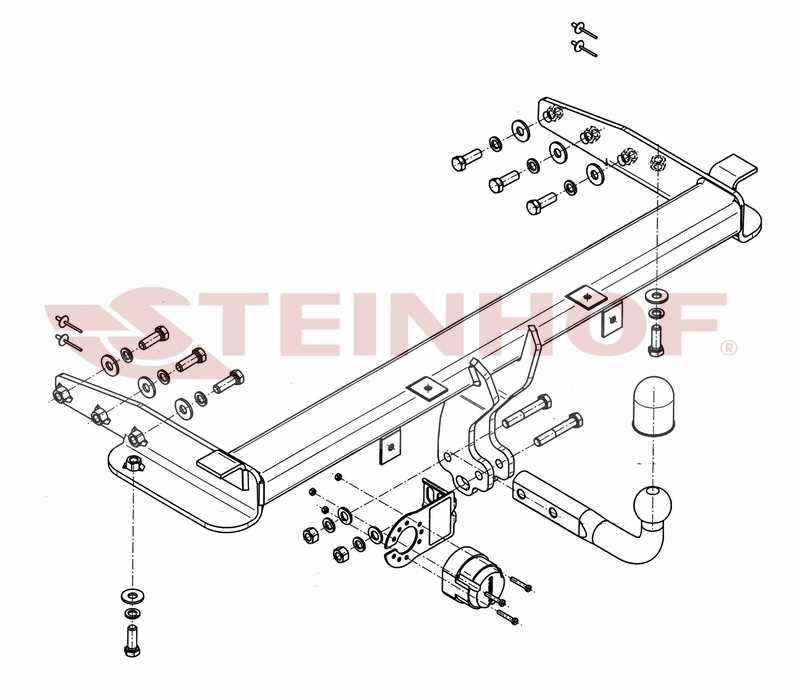 HAK HOLOWNICZY + Moduł 7 pin do Jeep Grand Cherokee WK