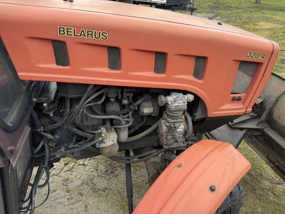 MTZ 320 zima pług komunalny 4x4