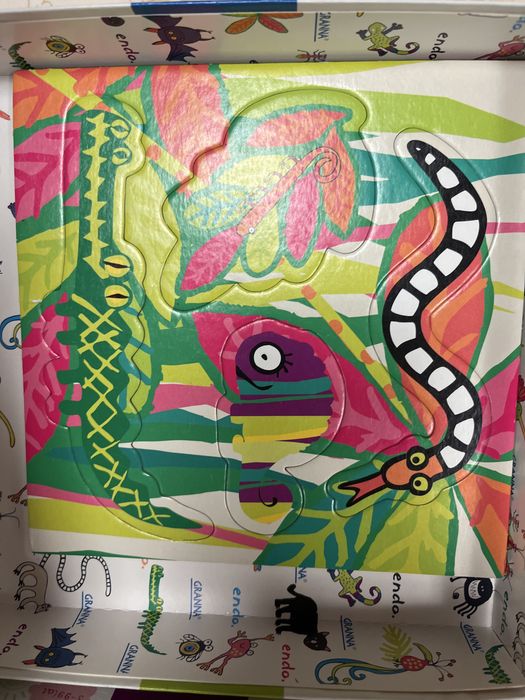 Zestaw 7 gier planszowych dla małych dzieci