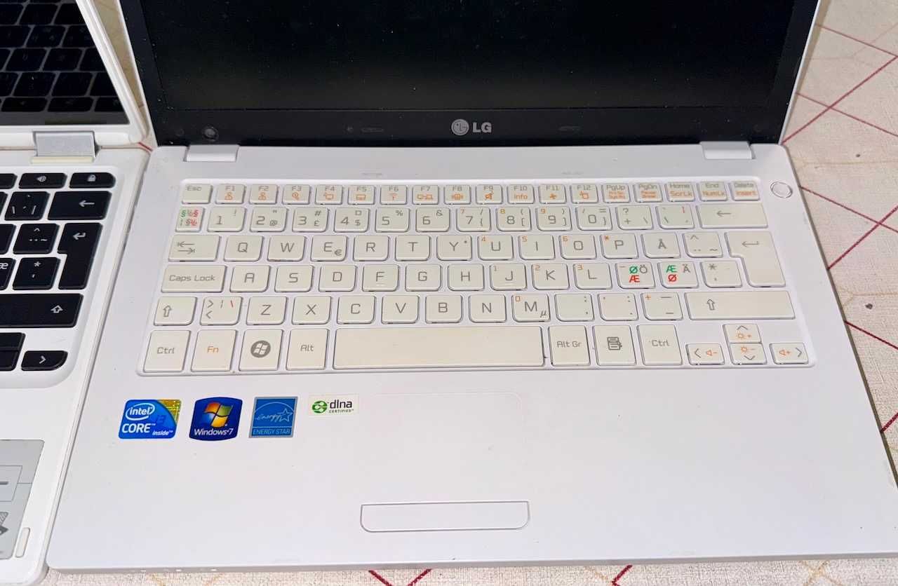 2 Laptopy Acer Chromebook + LG P210 uszkodzone