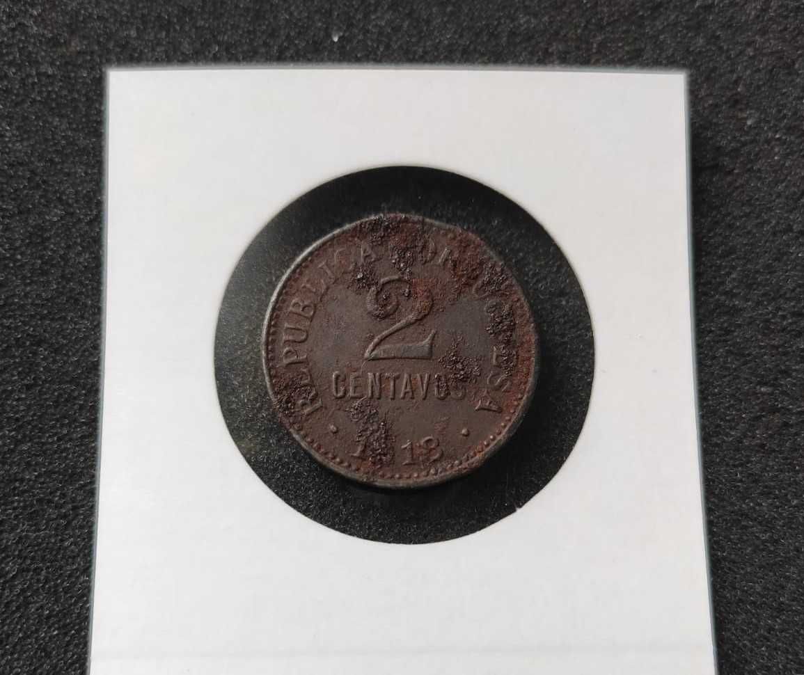 Moeda de 20 Centavos 1918 - FERRO