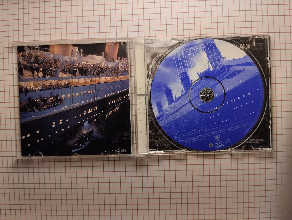 CD banda sonora original Titanic