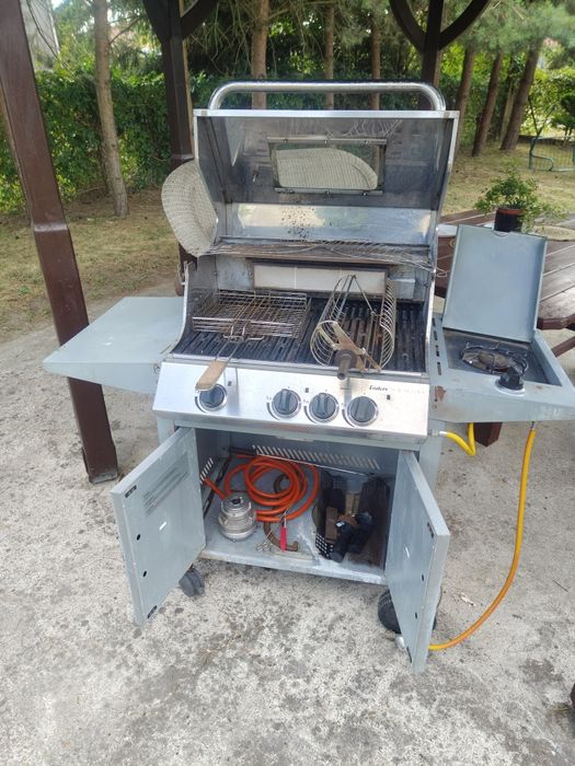 Grill gazowy Enders – 4-palnikowy + palnik boczny – używany