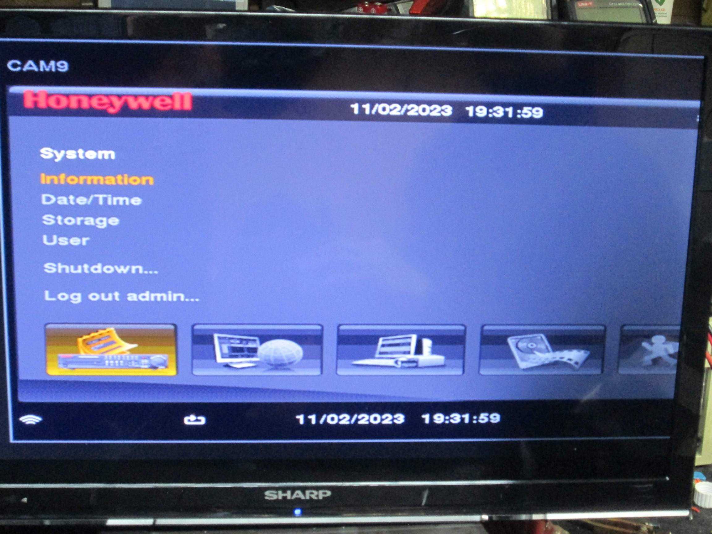 Rejestrator HONEYWELL HRXD9 9-Channel Network Digital Recorder