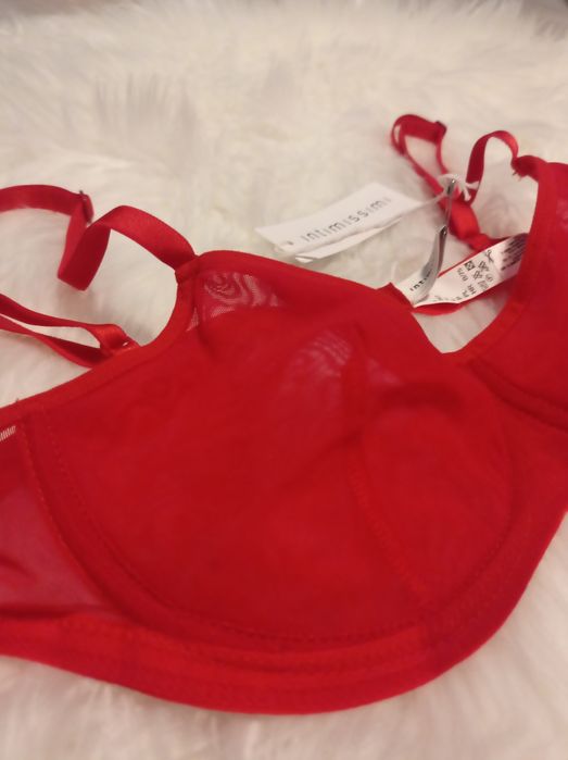 Biustonosz czerwony Intimissimi 75B nowy metka