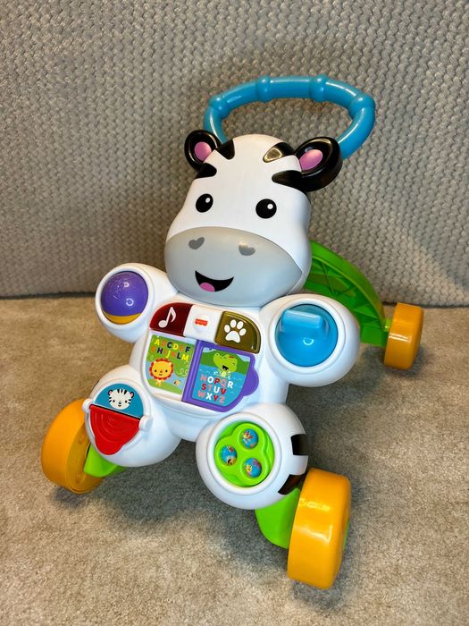 Fisher Price Chodzik Jeździk Zebra j.włoski