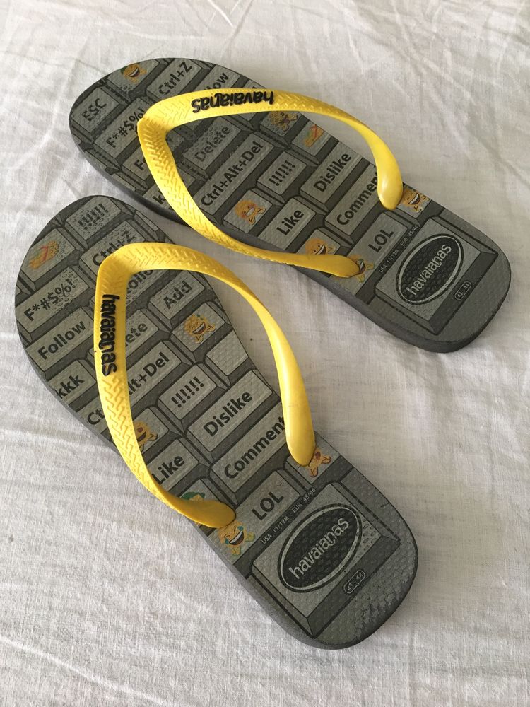 Havaianas teclas computador