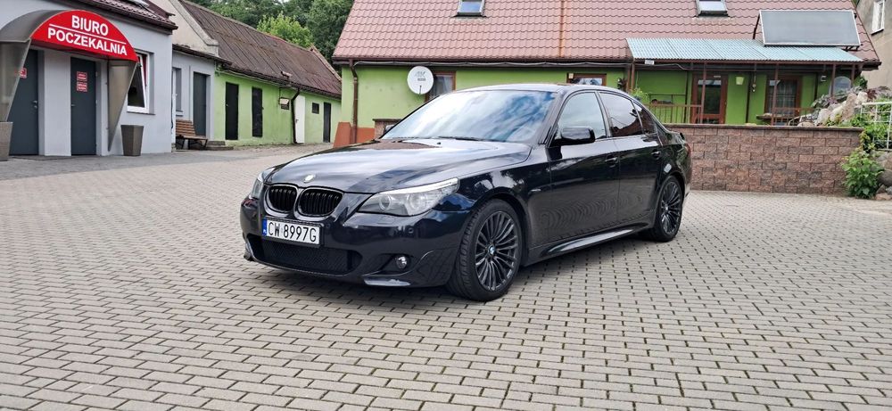 BMW Seria 5 BMW E60 520d 2.0 diesel polift m-pakiet z vinu ,automat, 2x felgi