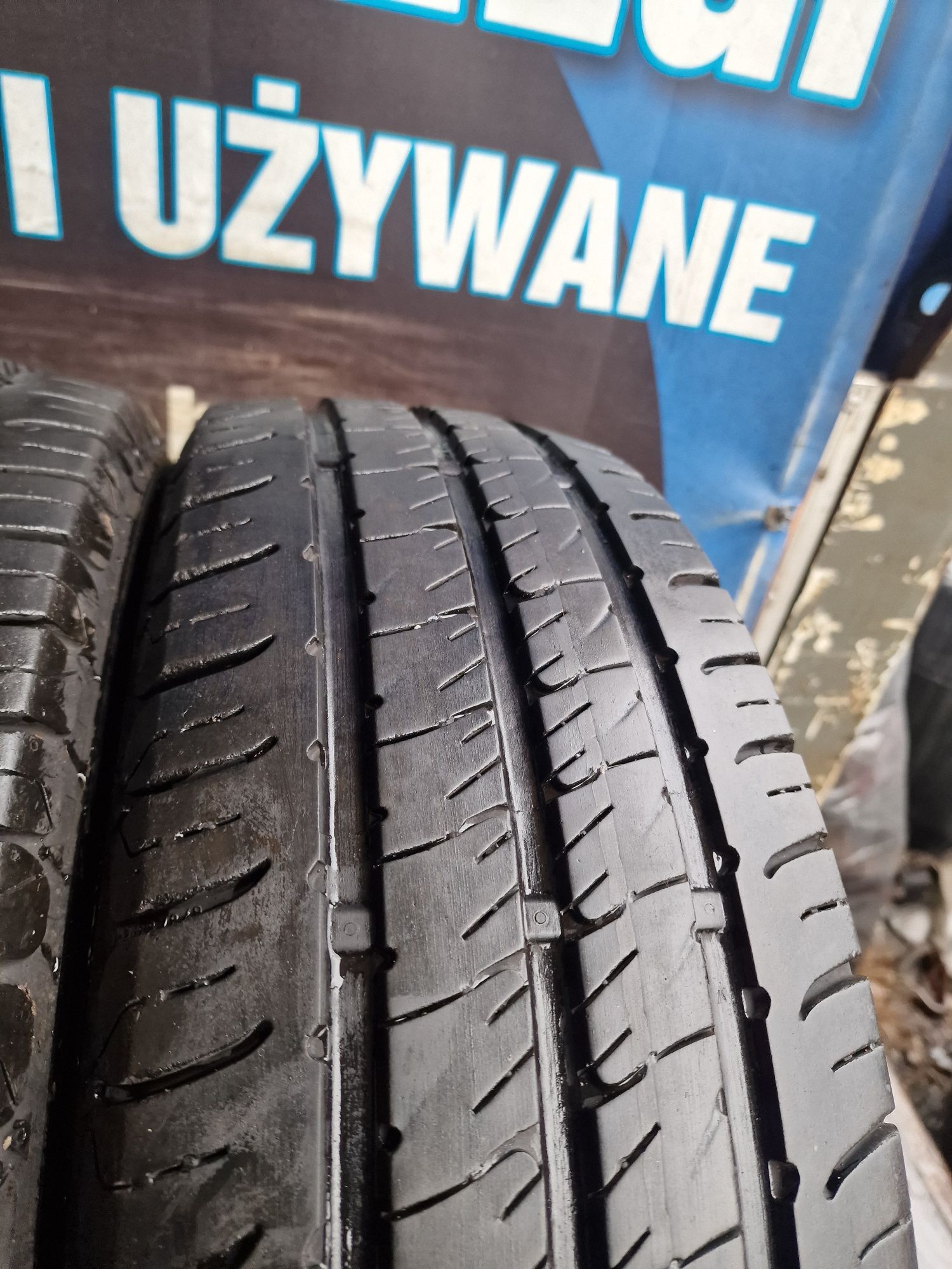 Opony letnie 195/65/16C Uniroyal wzmacniane Komplet 7.6mm 2021rok