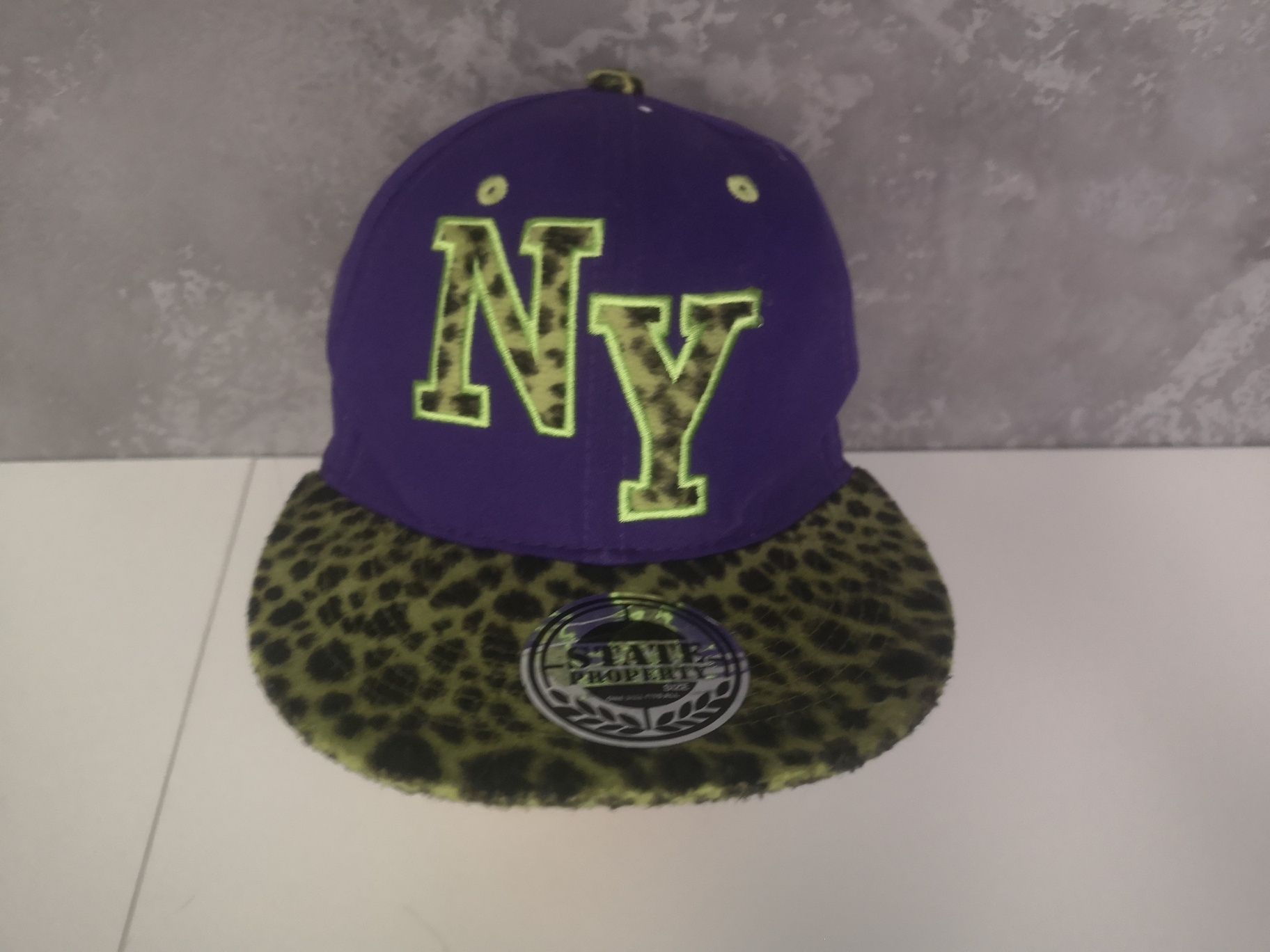 Кепка реперка нью йорк n&y New york snapback блайзер леопард