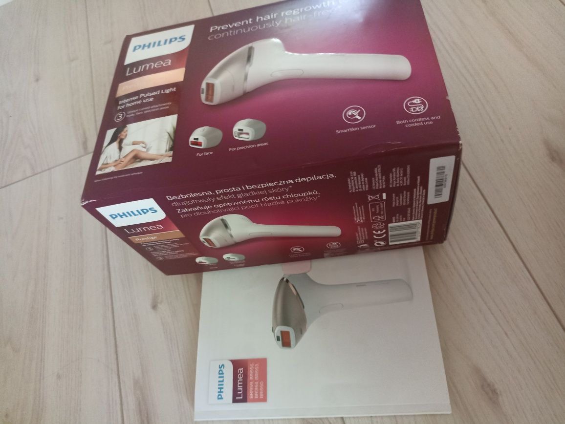 Depilator Laserowy Philips Lumea Prestige bezprzewodowy