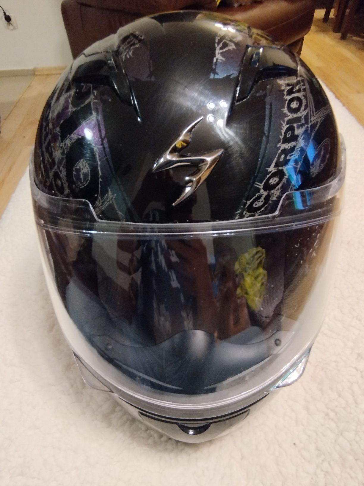 Kask motocyklowy Scorpion exo 500 airfit. Roz. L 60 cm.