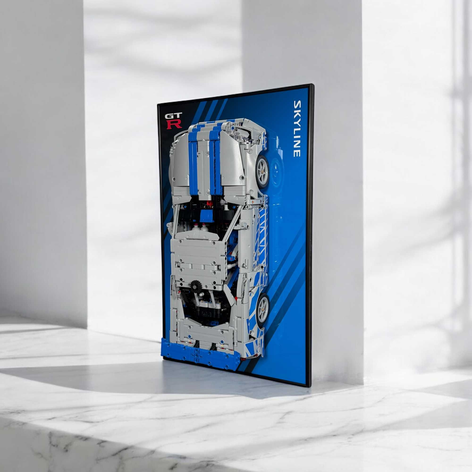 Рамка на Стіну для Лего LEGO Technic Nissan Skyline GT-R (R34) 42210