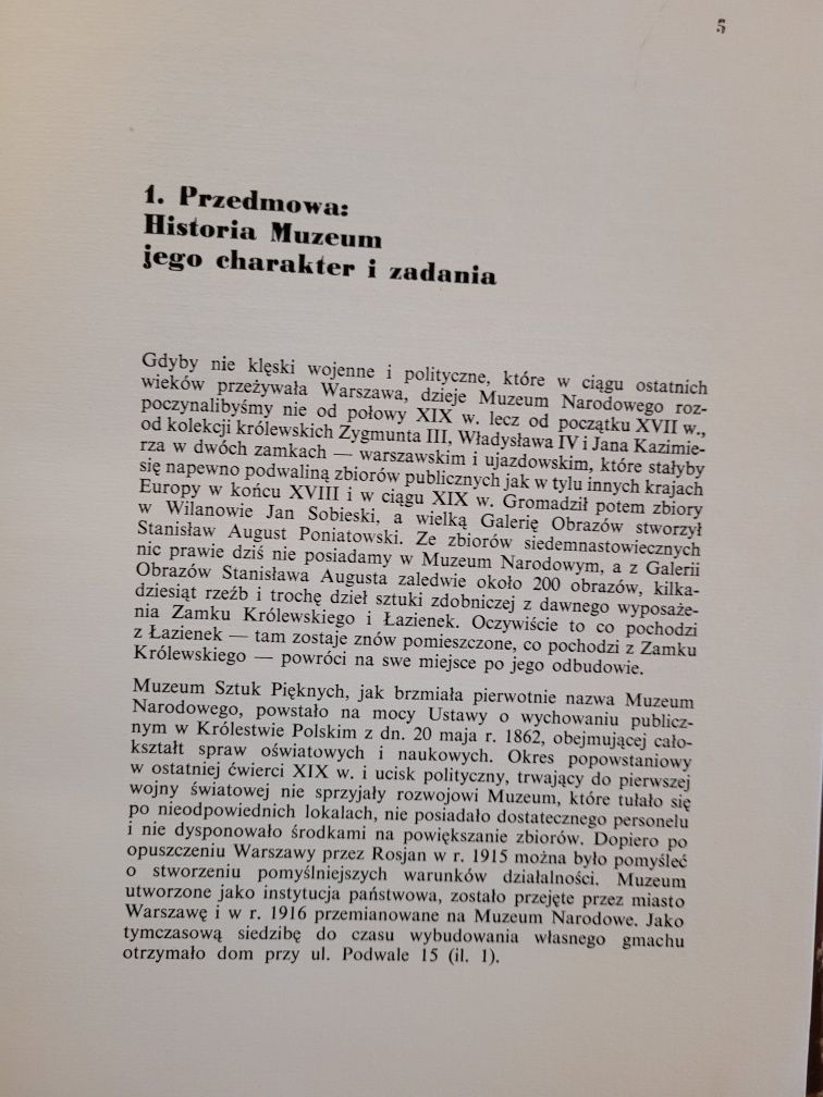 Informator Zbiory Muzeum Narodowego w Warszawie 1962