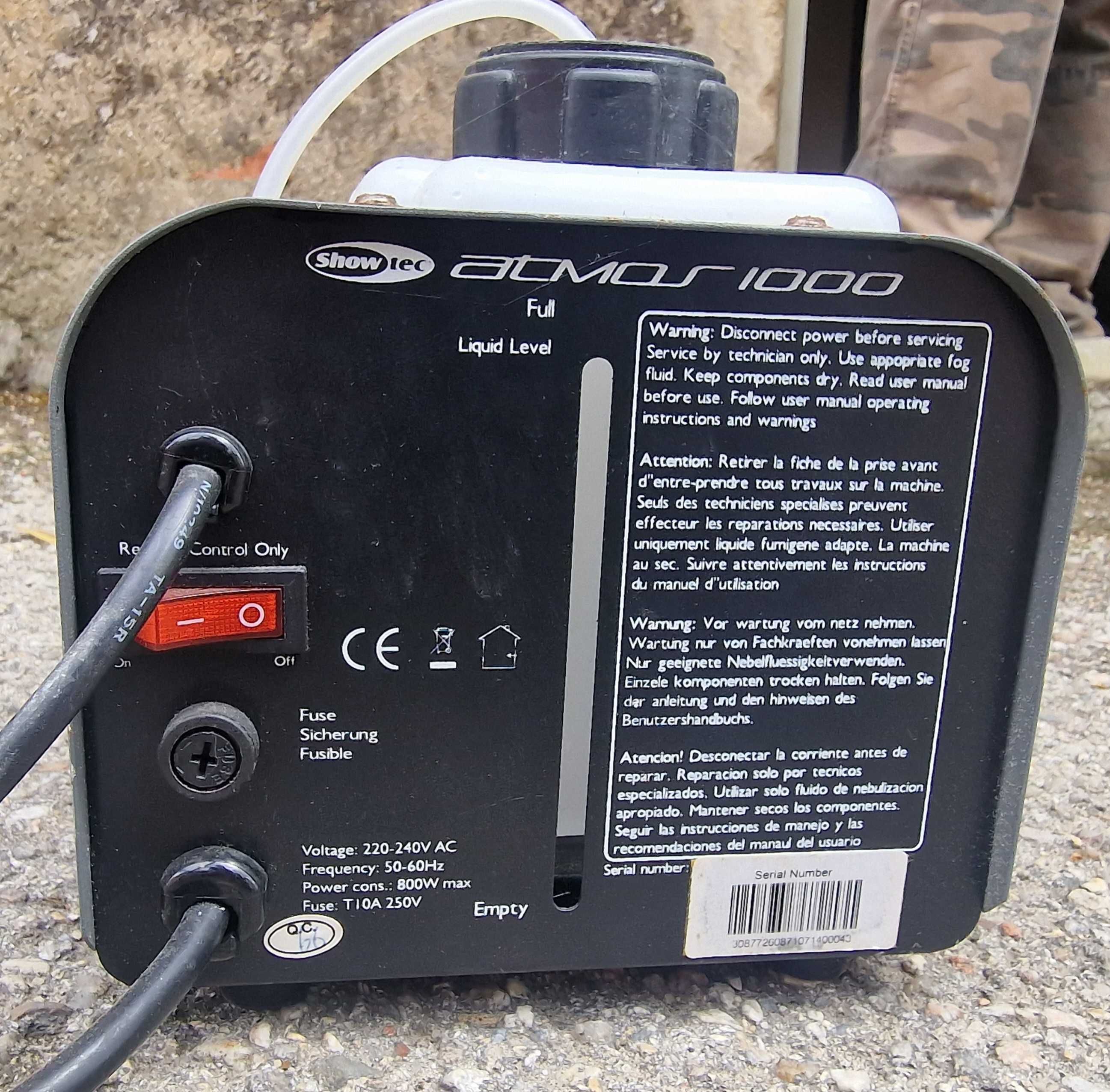 Maquina de fumo Atmos 1000