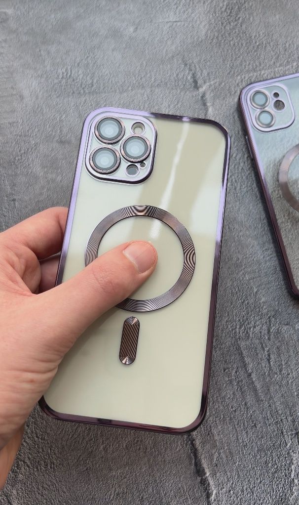 Чохол на iPhone 15 Pro Max та інші, MagSafe чехол для Айфон про S. 16