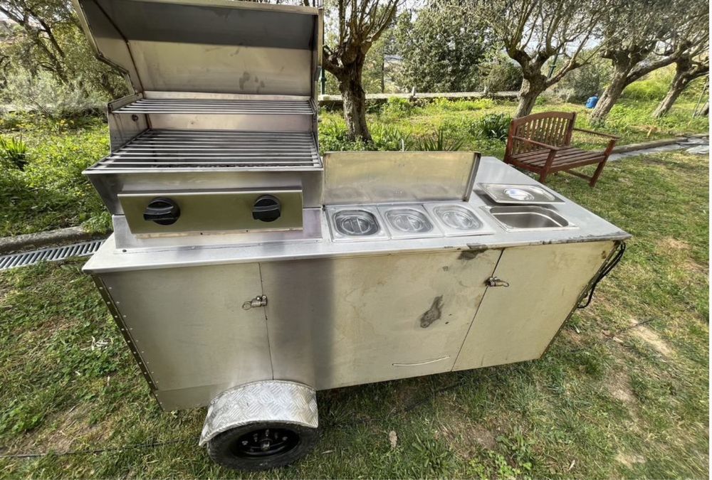 Roulote para venda de comida
