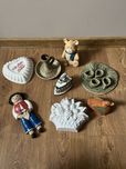 Drewniany mis porcelanowa forma do ciasta ceramika swiecznik kamionka