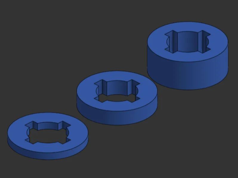 Espaçadores Eixo Motor 8mm