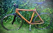 Myboo Rower bambusowy z bambusa szosowy fitnes shimano 105 sora bambus