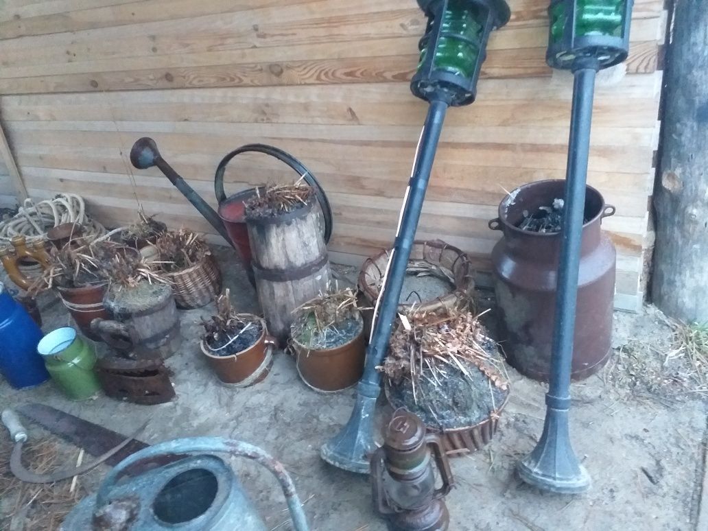 Staropolska graty dzbany Konefka lampy  ozdoby lustra