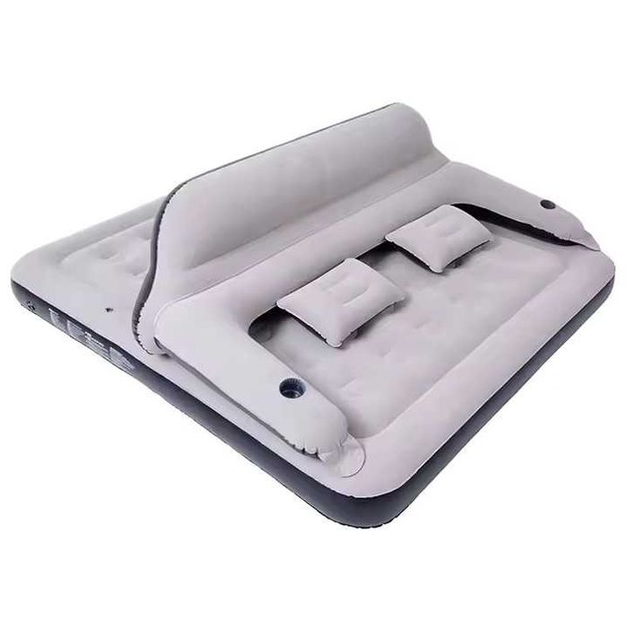 Materac dmuchany typu queen-size z oparciem