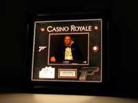 Daniel Craig James Bond 007 autograf w cudownej oprawie LED Rarytas