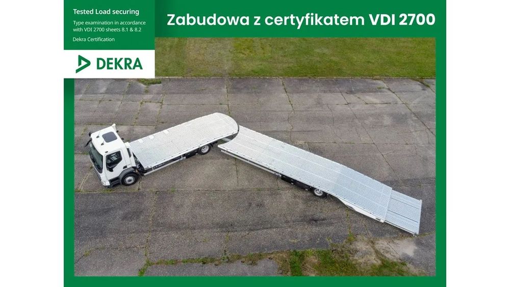 Volvo FL12  Autotransporter / BLYSS / VDI 2700 / producent autotransporterów /