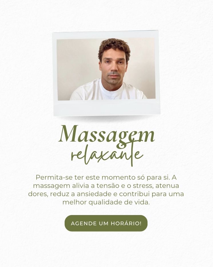 Massagem relaxante - 1h de relaxamento apenas 60€ - lugar reservado.